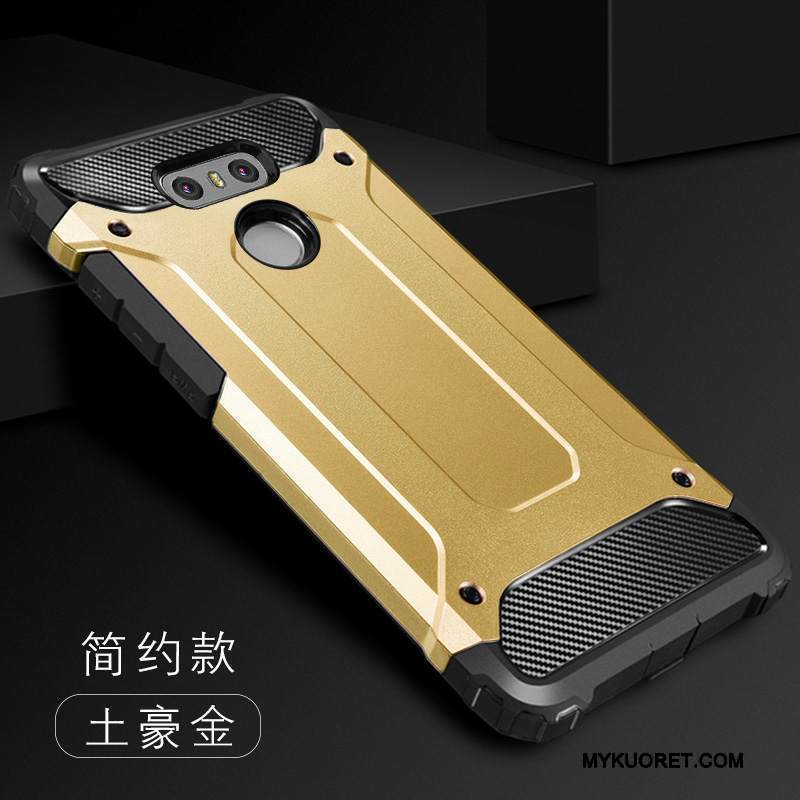 Kuori Lg G6 Suojaus Trendi Murtumaton, Kotelo Lg G6 Luova Puhelimen Kuoret Musta