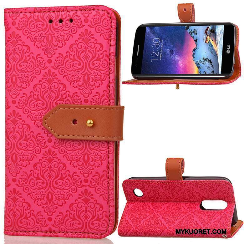 Kuori Lg K10 2017 Kuoret Punainen Puhelimen Kuoret, Kotelo Lg K10 2017 Silikoni Eurooppa Liiketoiminta