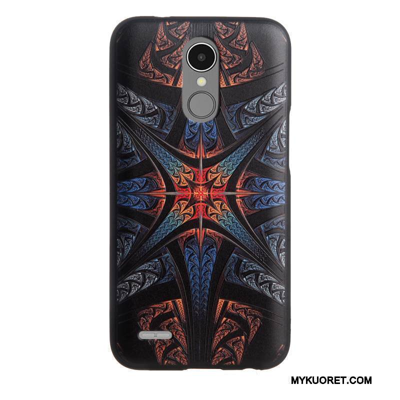 Kuori Lg K10 2017 Pehmeä Neste Ripustettavat Koristeet Murtumaton, Kotelo Lg K10 2017 Suojaus Pesty Suede Puhelimen Kuoret