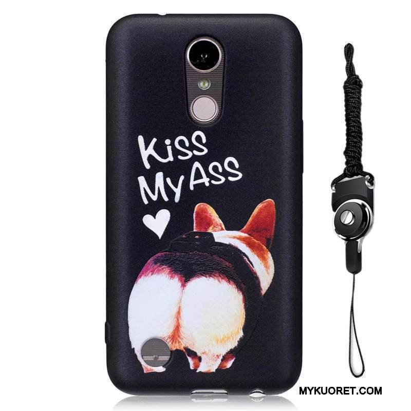 Kuori Lg K10 2017 Pehmeä Neste Sininen Puhelimen Kuoret, Kotelo Lg K10 2017 Maalaus Pesty Suede