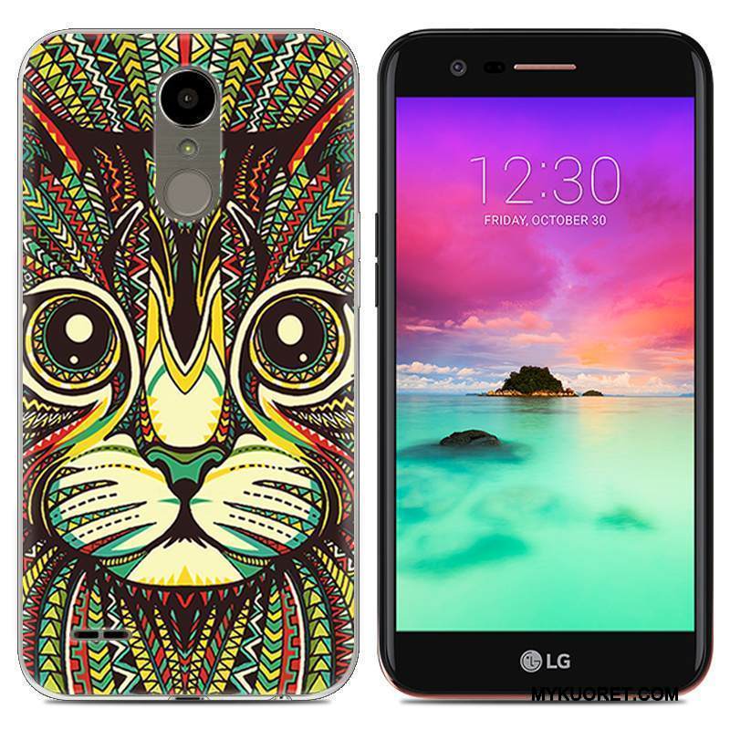 Kuori Lg K10 2017 Silikoni Ultra Harmaa, Kotelo Lg K10 2017 Pehmeä Neste Trendi Puhelimen Kuoret