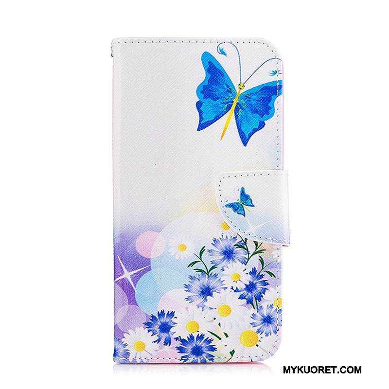 Kuori Lg K10 2017 Suojaus Puhelimen Kuoret Sininen, Kotelo Lg K10 2017 Nahka