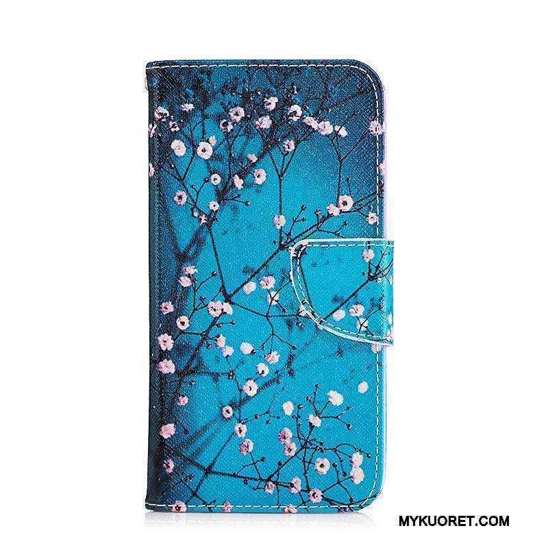 Kuori Lg K10 2017 Suojaus Puhelimen Kuoret Sininen, Kotelo Lg K10 2017 Nahka