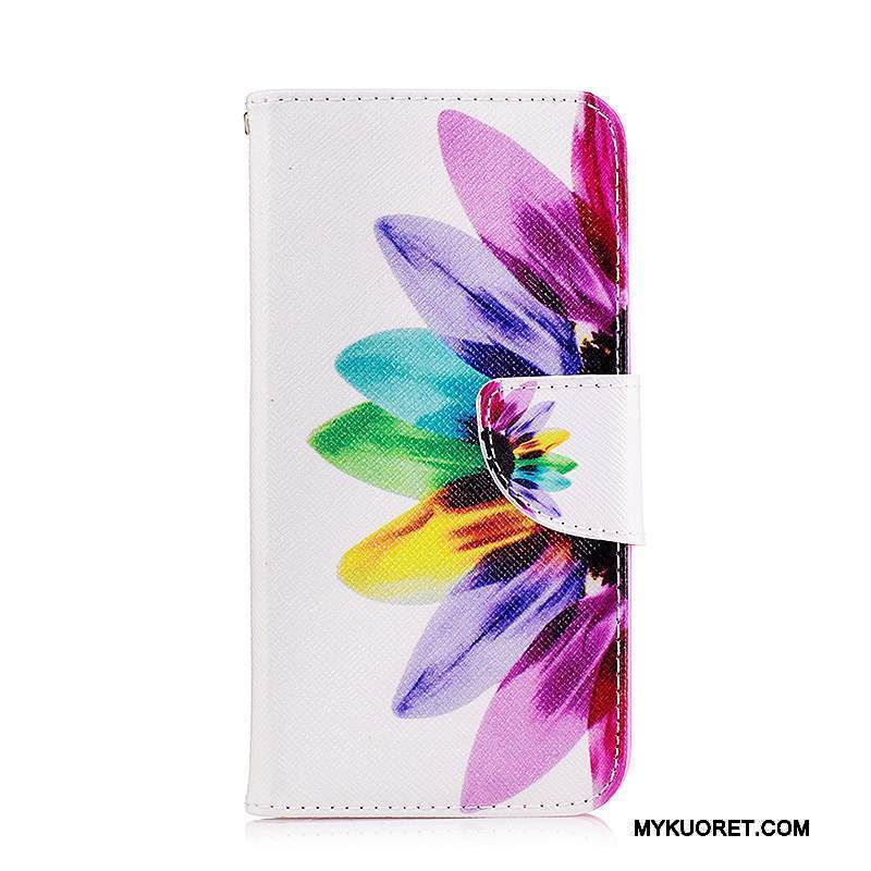 Kuori Lg K10 2017 Suojaus Puhelimen Kuoret Sininen, Kotelo Lg K10 2017 Nahka