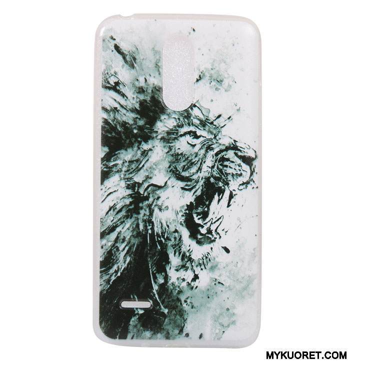 Kuori Lg K10 2017 Suojaus Puhelimen Kuoret Sininen, Kotelo Lg K10 2017 Pehmeä Neste Ripustettavat Koristeet