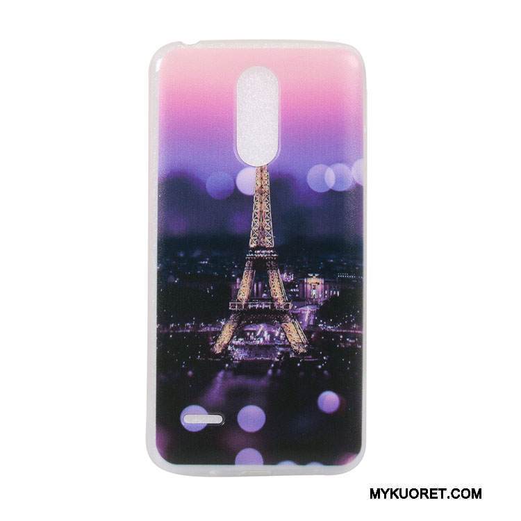 Kuori Lg K10 2017 Suojaus Puhelimen Kuoret Sininen, Kotelo Lg K10 2017 Pehmeä Neste Ripustettavat Koristeet