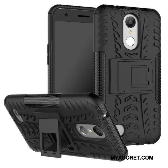 Kuori Lg K10 2017 Suojaus Sininen Kukkakuvio, Kotelo Lg K10 2017 Puhelimen Kuoret Murtumaton