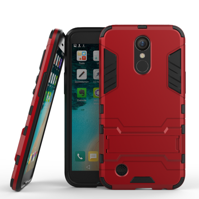 Kuori Lg K10 2017 Tuki Kulta Suuntaus, Kotelo Lg K10 2017 Suojaus Murtumaton Liukumaton