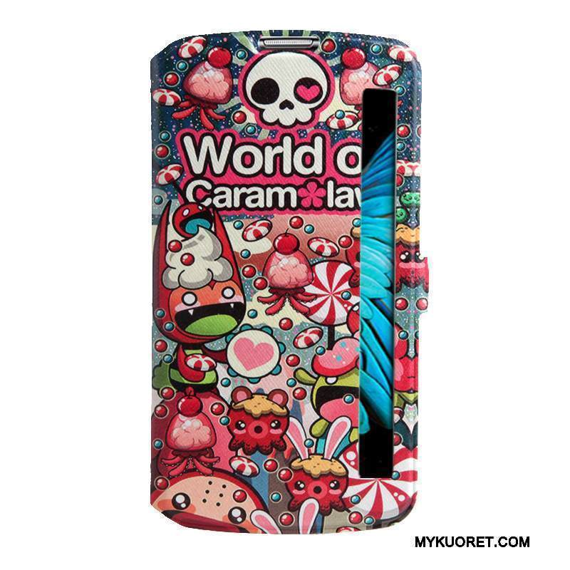 Kuori Lg K10 Sarjakuva Avaa Ikkuna Trendi, Kotelo Lg K10 Kuoret Puhelimen Kuoret