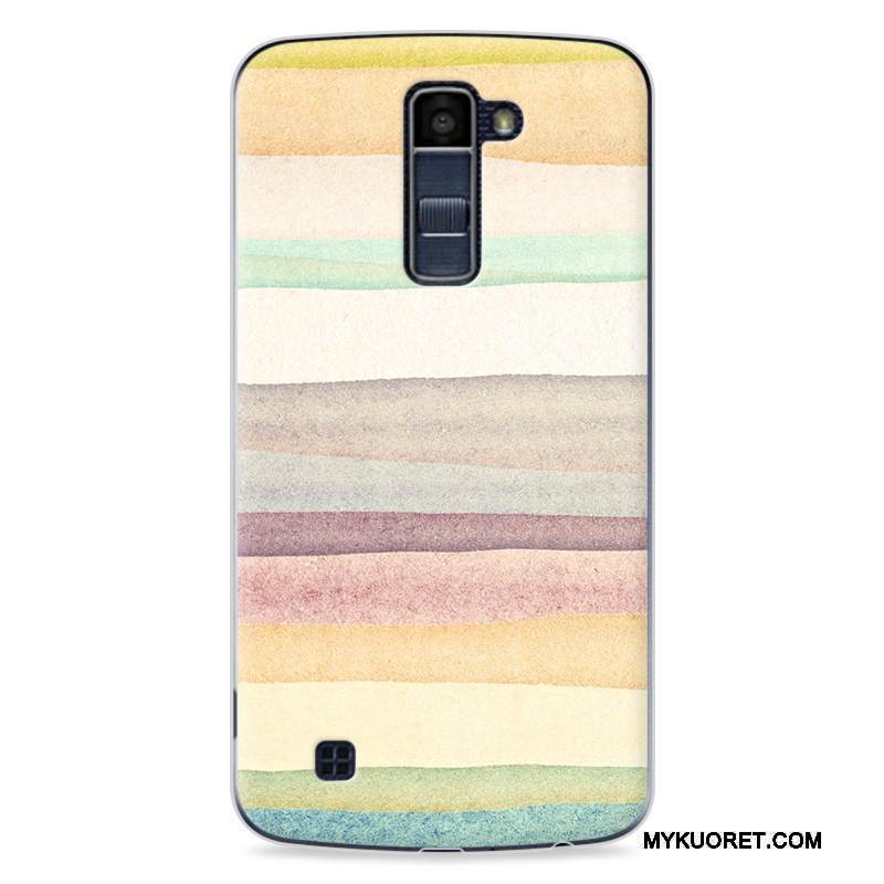 Kuori Lg K10 Sarjakuva Kova Punainen, Kotelo Lg K10 Maalaus Puhelimen Kuoret