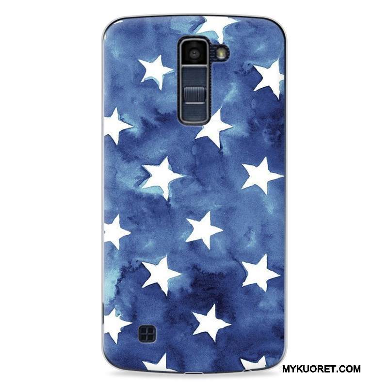 Kuori Lg K10 Sarjakuva Kova Punainen, Kotelo Lg K10 Maalaus Puhelimen Kuoret