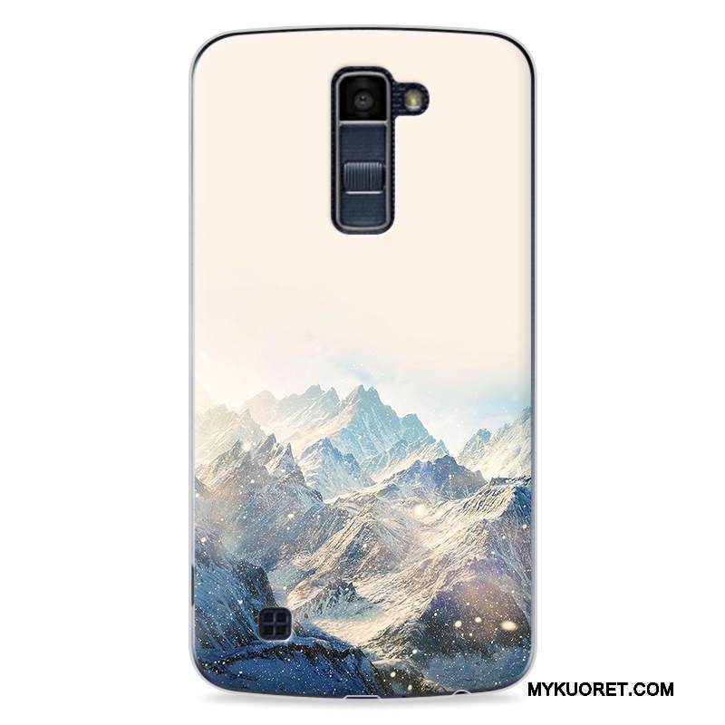 Kuori Lg K10 Sarjakuva Kova Punainen, Kotelo Lg K10 Maalaus Puhelimen Kuoret