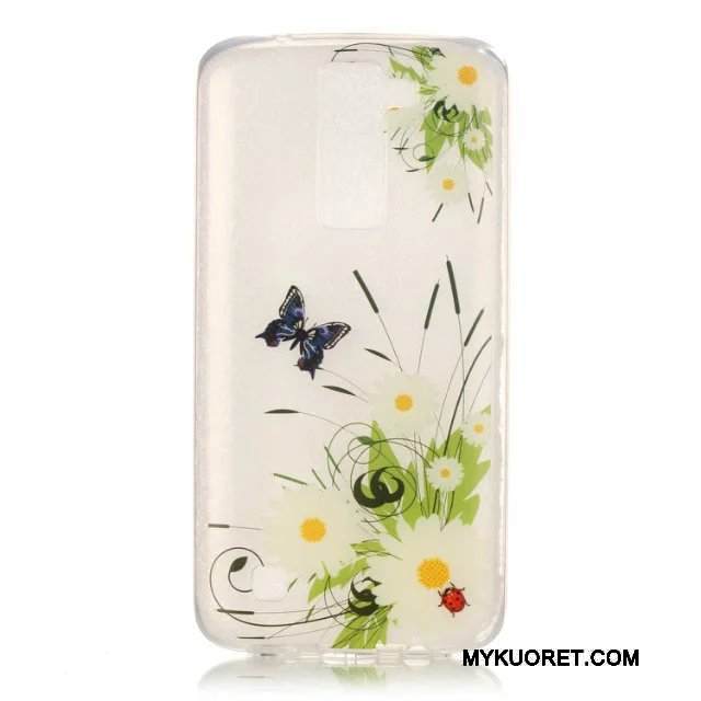 Kuori Lg K10 Sarjakuva Puhelimen Kuoret Sininen, Kotelo Lg K10 Silikoni Murtumaton