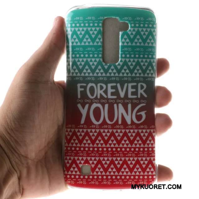 Kuori Lg K10 Sarjakuva Puhelimen Kuoret Sininen, Kotelo Lg K10 Silikoni Murtumaton