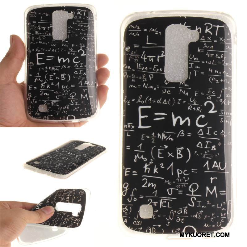 Kuori Lg K10 Sarjakuva Puhelimen Kuoret Sininen, Kotelo Lg K10 Silikoni Murtumaton