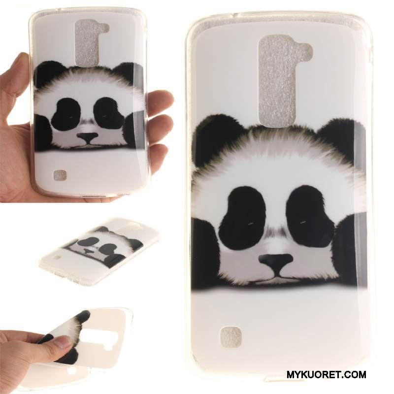 Kuori Lg K10 Sarjakuva Puhelimen Kuoret Sininen, Kotelo Lg K10 Silikoni Murtumaton