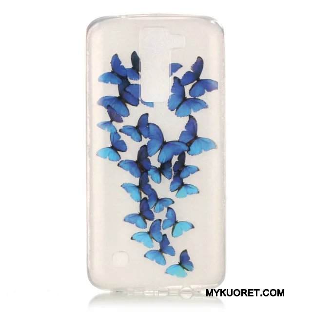 Kuori Lg K10 Sarjakuva Puhelimen Kuoret Sininen, Kotelo Lg K10 Silikoni Murtumaton