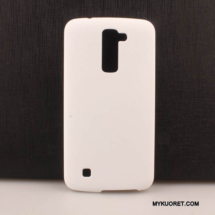 Kuori Lg K10 Suojaus Pesty Suede Puhelimen Kuoret, Kotelo Lg K10 Kova Yksinkertainen