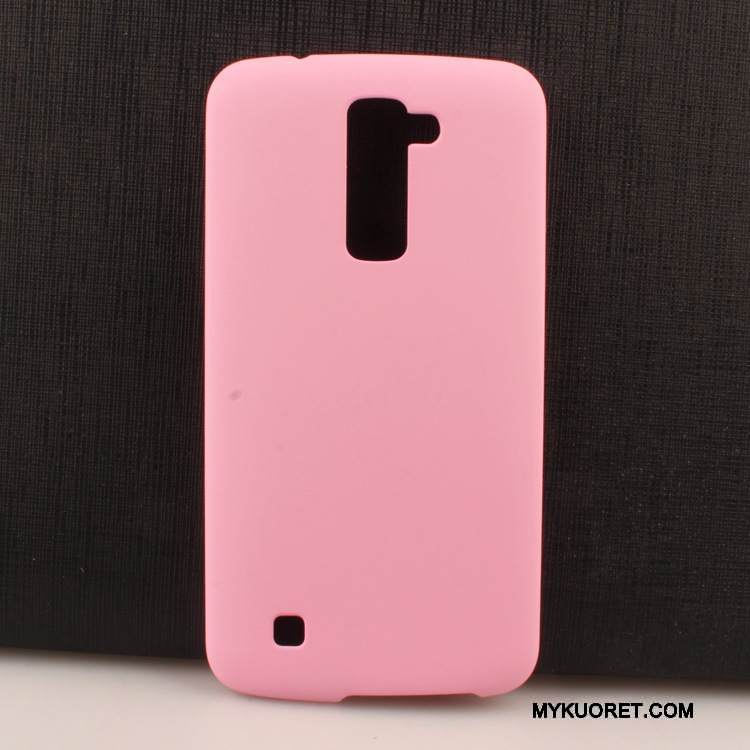 Kuori Lg K10 Suojaus Pesty Suede Puhelimen Kuoret, Kotelo Lg K10 Kova Yksinkertainen