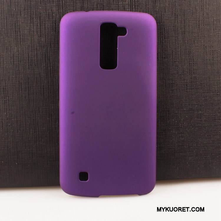 Kuori Lg K10 Suojaus Pesty Suede Puhelimen Kuoret, Kotelo Lg K10 Kova Yksinkertainen