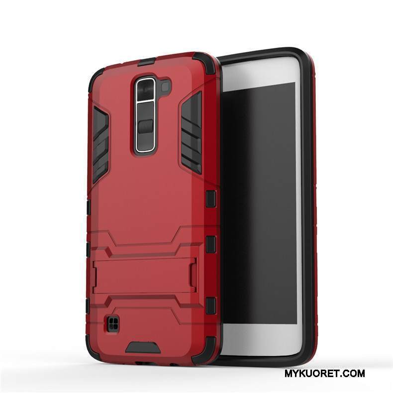 Kuori Lg K10 Tuki Kova Murtumaton, Kotelo Lg K10 Suojaus Puhelimen Kuoret Hopea