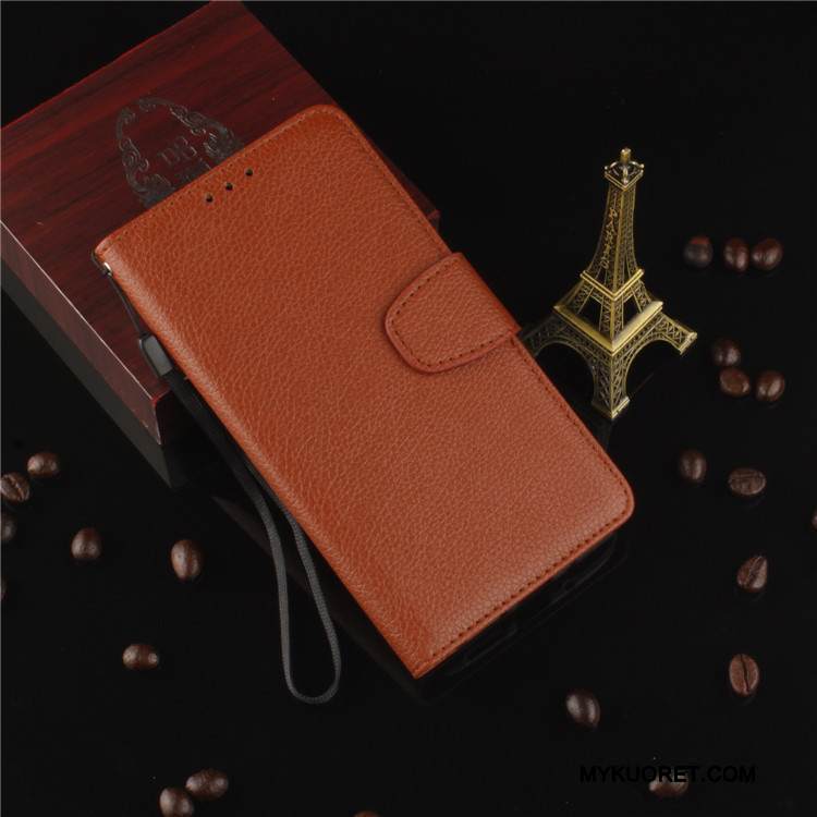 Kuori Lg K10 Tuki Puhelimen Kuoret Punainen, Kotelo Lg K10 Nahka