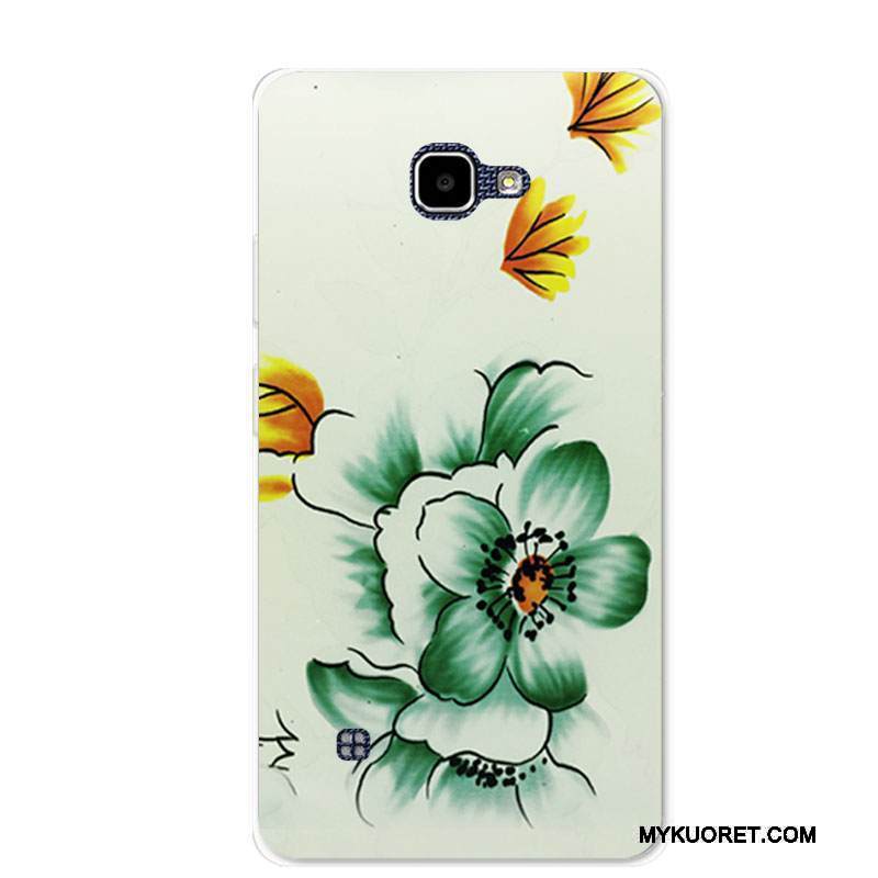 Kuori Lg K4 Pehmeä Neste Puhelimen Kuoret Murtumaton, Kotelo Lg K4 Maalaus Keltainen Persoonallisuus