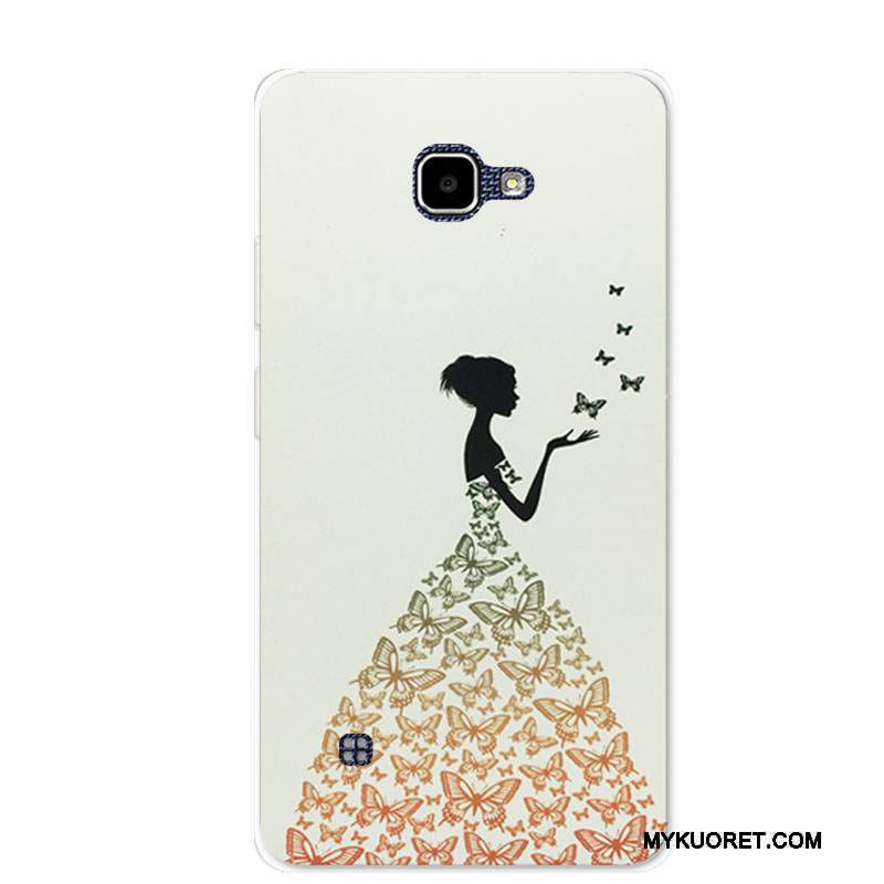 Kuori Lg K4 Pehmeä Neste Puhelimen Kuoret Murtumaton, Kotelo Lg K4 Maalaus Keltainen Persoonallisuus