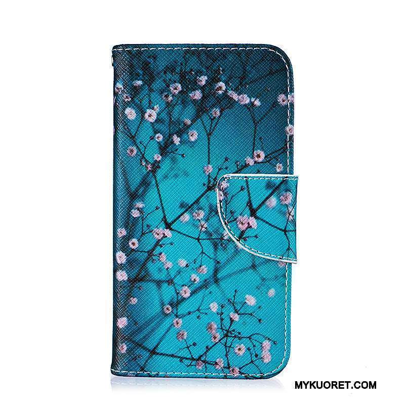 Kuori Lg K4 Sarjakuva Sininen Puhelimen Kuoret, Kotelo Lg K4 Suojaus