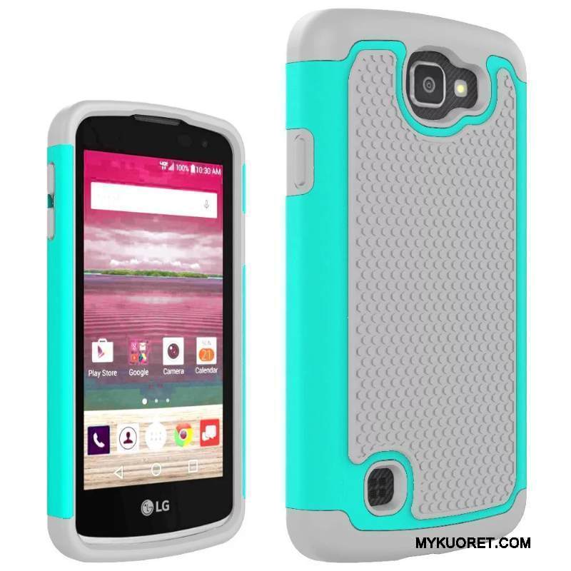 Kuori Lg K4 Silikoni Puhelimen Kuoret Vaaleansininen, Kotelo Lg K4 Laukut Murtumaton