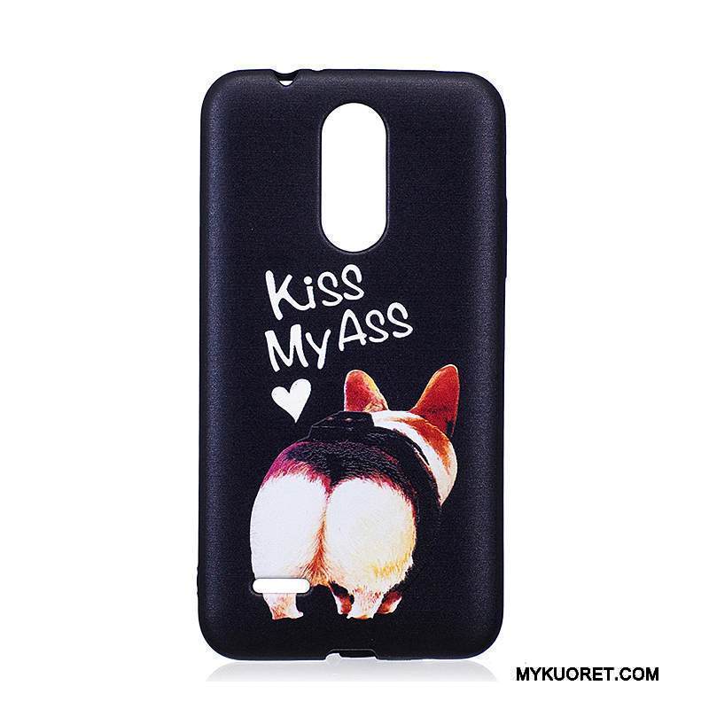 Kuori Lg K8 2017 Kohokuviointi Trendi Vihreä, Kotelo Lg K8 2017 Suojaus Puhelimen Kuoret