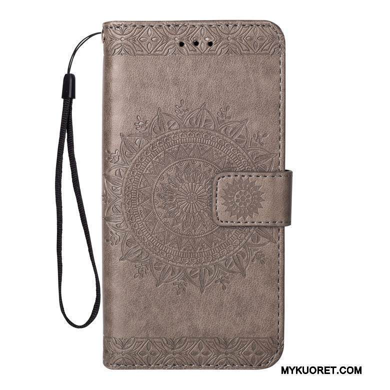 Kuori Lg K8 2017 Kuoret Musta Puhelimen Kuoret, Kotelo Lg K8 2017 Nahka Murtumaton Trendi