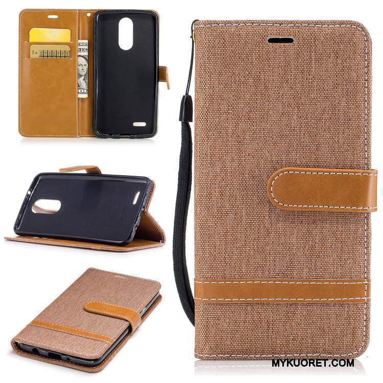 Kuori Lg K8 2017 Kuoret Taide Kortti, Kotelo Lg K8 2017 Suojaus Murtumaton Harmaa