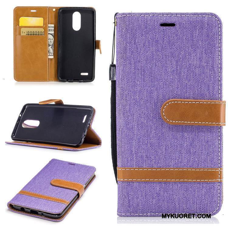 Kuori Lg K8 2017 Kuoret Taide Kortti, Kotelo Lg K8 2017 Suojaus Murtumaton Harmaa