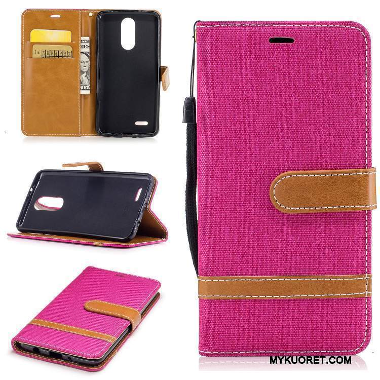 Kuori Lg K8 2017 Kuoret Taide Kortti, Kotelo Lg K8 2017 Suojaus Murtumaton Harmaa