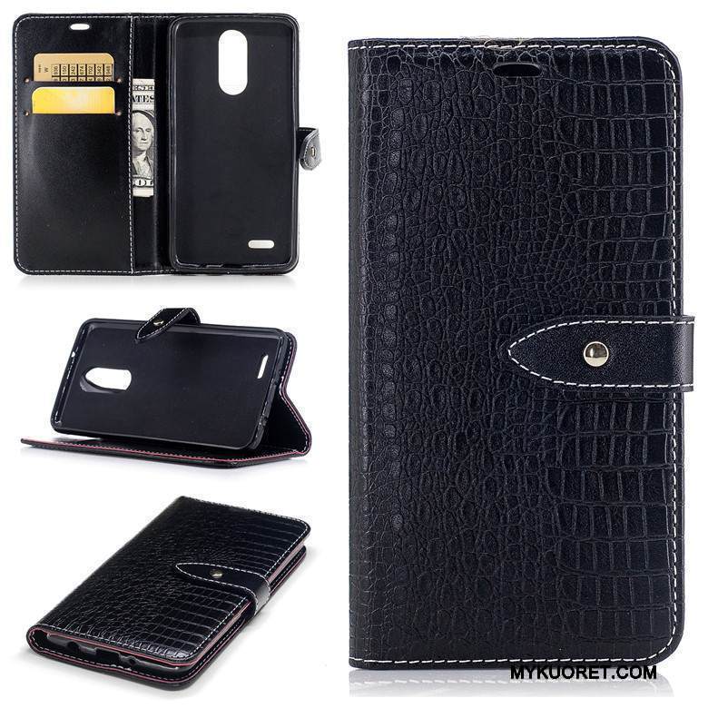 Kuori Lg K8 2017 Nahka Murtumaton Viini Punainen, Kotelo Lg K8 2017 Silikoni