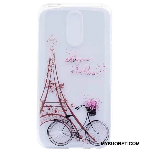 Kuori Lg K8 2017 Pehmeä Neste Puhelimen Kuoret Jauhe, Kotelo Lg K8 2017 Silikoni Murtumaton Läpinäkyvä