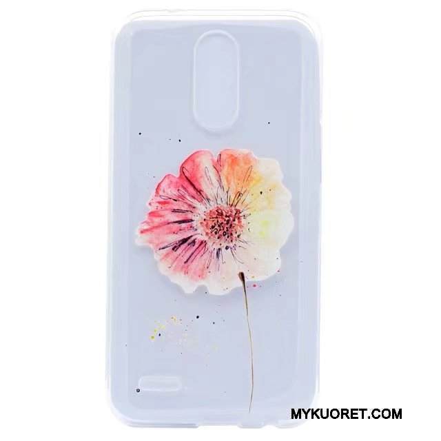 Kuori Lg K8 2017 Pehmeä Neste Puhelimen Kuoret Jauhe, Kotelo Lg K8 2017 Silikoni Murtumaton Läpinäkyvä