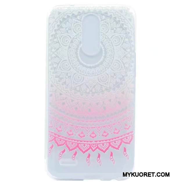 Kuori Lg K8 2017 Pehmeä Neste Puhelimen Kuoret Jauhe, Kotelo Lg K8 2017 Silikoni Murtumaton Läpinäkyvä