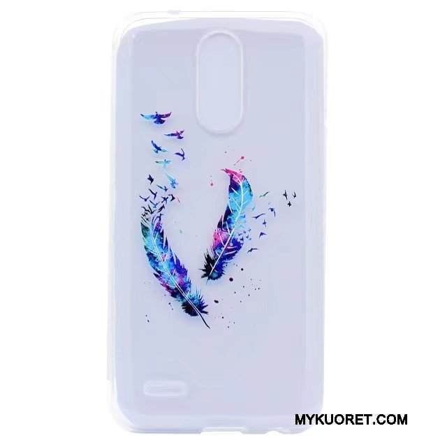 Kuori Lg K8 2017 Pehmeä Neste Puhelimen Kuoret Jauhe, Kotelo Lg K8 2017 Silikoni Murtumaton Läpinäkyvä