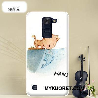 Kuori Lg K8 Maalaus Persoonallisuus Jauhe, Kotelo Lg K8 Laukut Murtumaton Trendi