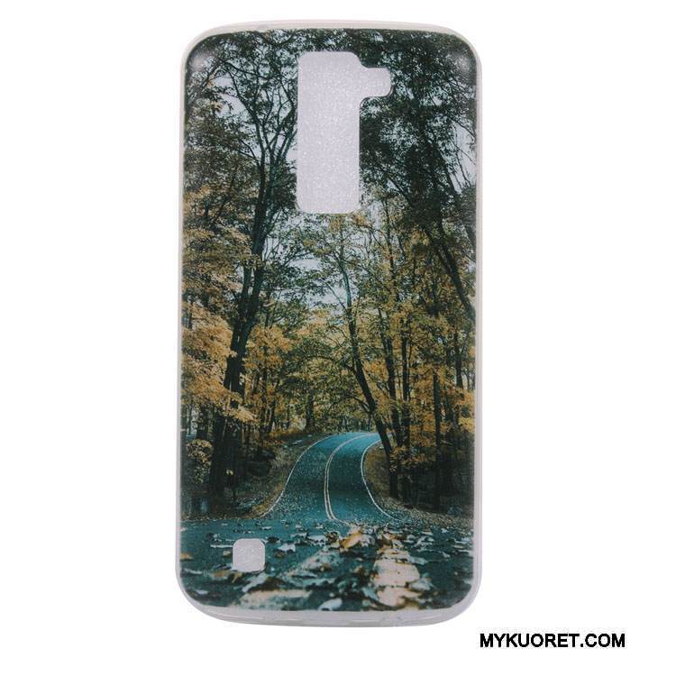 Kuori Lg K8 Pehmeä Neste Maisema Puhelimen Kuoret, Kotelo Lg K8 Suojaus Eläin Ripustettavat Koristeet