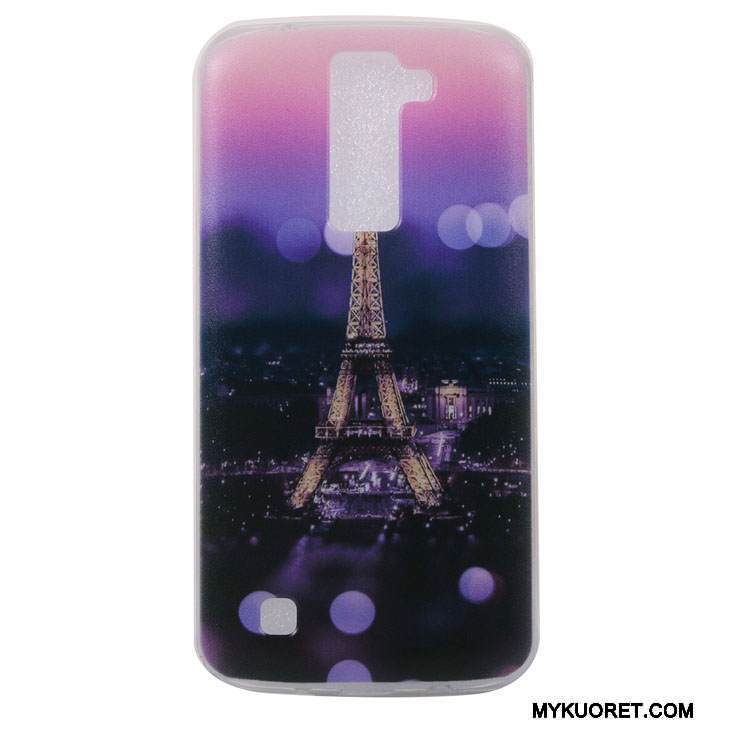 Kuori Lg K8 Pehmeä Neste Maisema Puhelimen Kuoret, Kotelo Lg K8 Suojaus Eläin Ripustettavat Koristeet