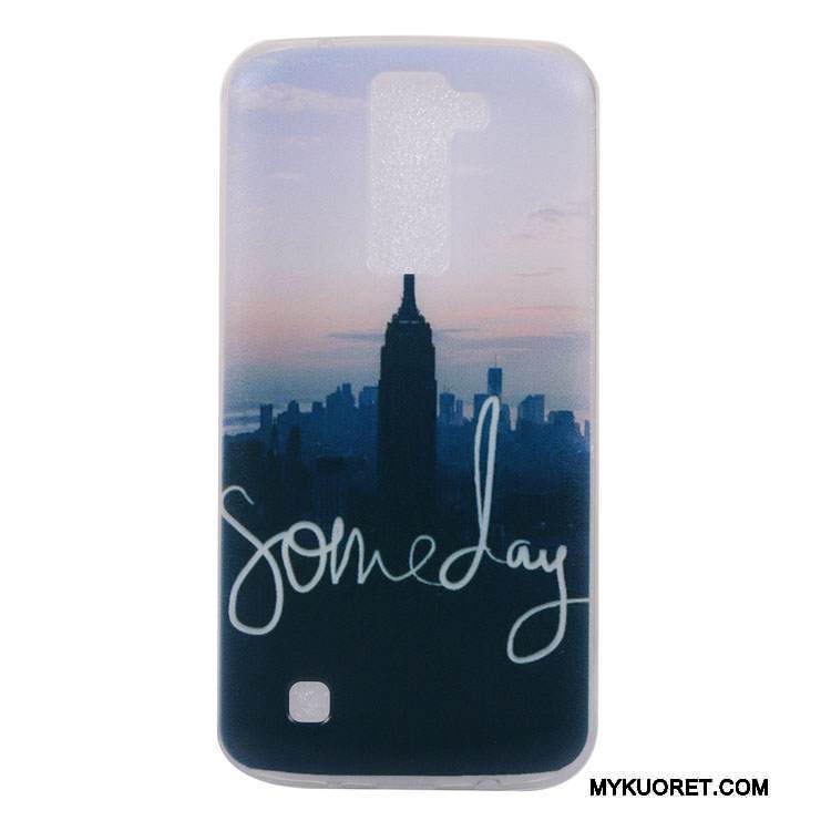 Kuori Lg K8 Pehmeä Neste Maisema Puhelimen Kuoret, Kotelo Lg K8 Suojaus Eläin Ripustettavat Koristeet