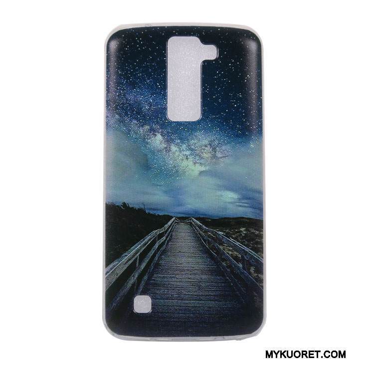 Kuori Lg K8 Pehmeä Neste Maisema Puhelimen Kuoret, Kotelo Lg K8 Suojaus Eläin Ripustettavat Koristeet