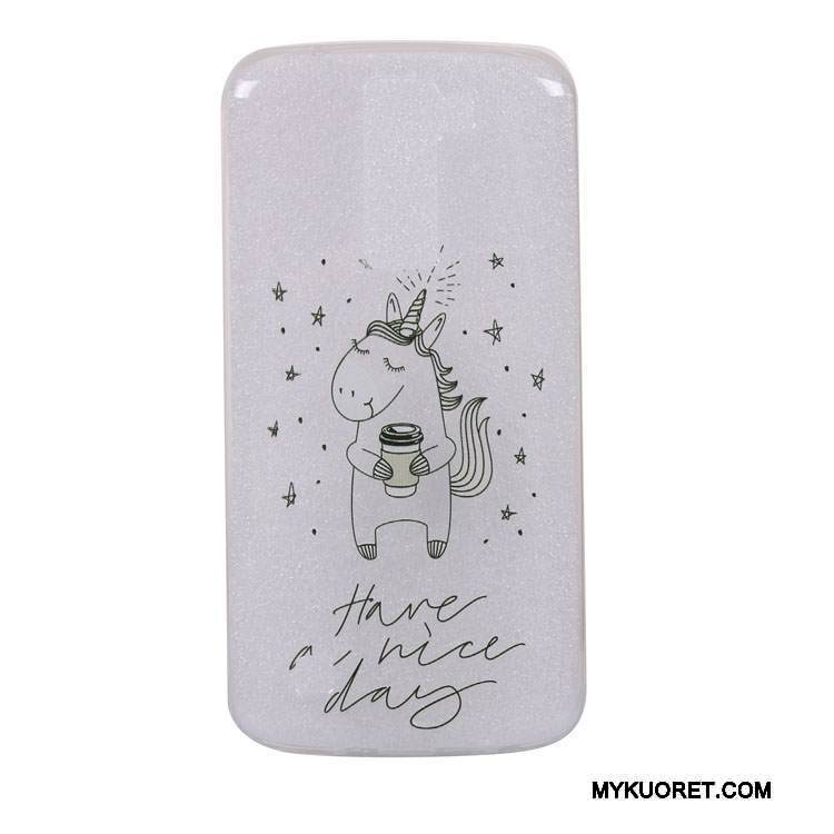 Kuori Lg K8 Pehmeä Neste Maisema Puhelimen Kuoret, Kotelo Lg K8 Suojaus Eläin Ripustettavat Koristeet