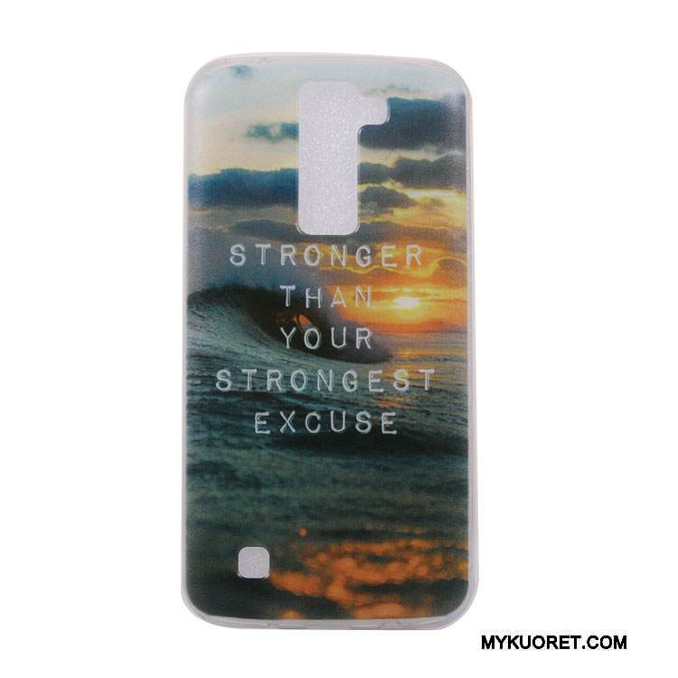 Kuori Lg K8 Pehmeä Neste Maisema Puhelimen Kuoret, Kotelo Lg K8 Suojaus Eläin Ripustettavat Koristeet