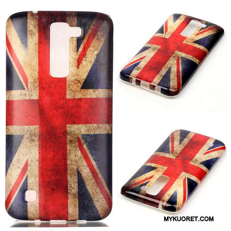 Kuori Lg K8 Silikoni Murtumaton Ripustettavat Koristeet, Kotelo Lg K8 Suojaus Violetti