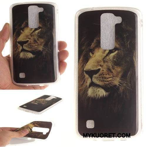 Kuori Lg K8 Silikoni Murtumaton Ripustettavat Koristeet, Kotelo Lg K8 Suojaus Violetti