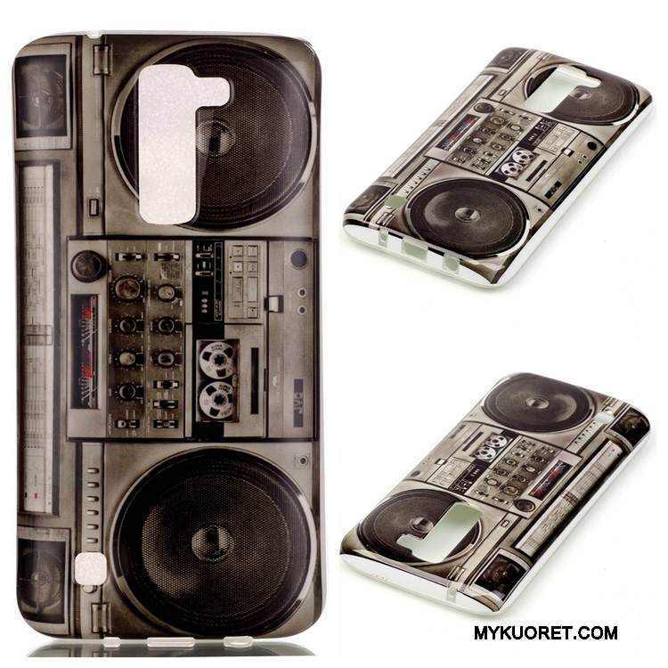 Kuori Lg K8 Silikoni Murtumaton Ripustettavat Koristeet, Kotelo Lg K8 Suojaus Violetti